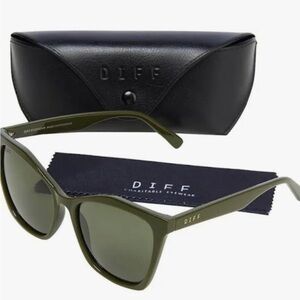 Diff Eyewear | Accessories | Diff Olive Green Cassidy 